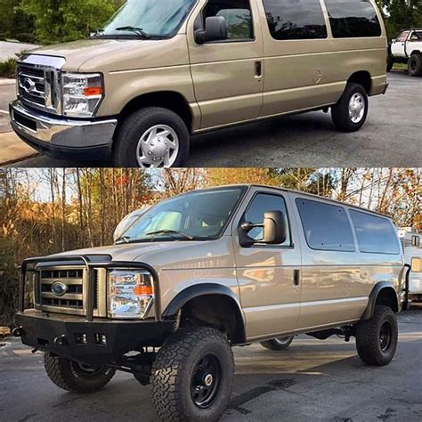 Vanderpooch Ford Van Before And After Ujoint Build And Aluminess