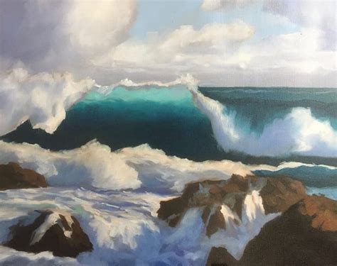 How To Paint A Dramatic Seascape Samuel Earp Artist Seascape