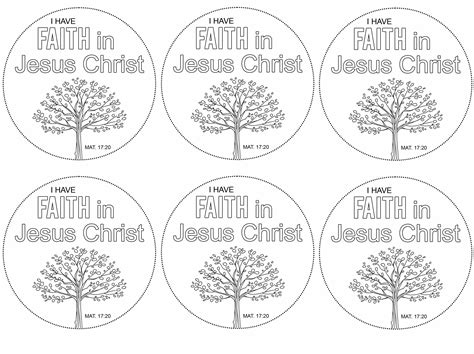 Faith The Size Of A Mustard Seed Coloring Page Belinda Berubes