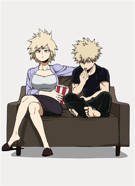 Mom Bakugo Anime Hero Academia Characters My Hero