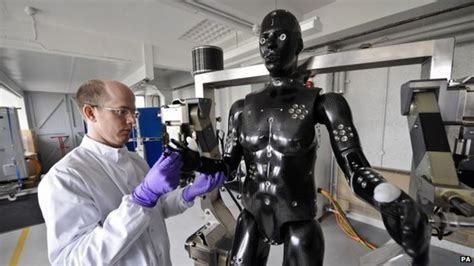 Robot Mannequin To Test Armed Forces Protective Suits BBC News