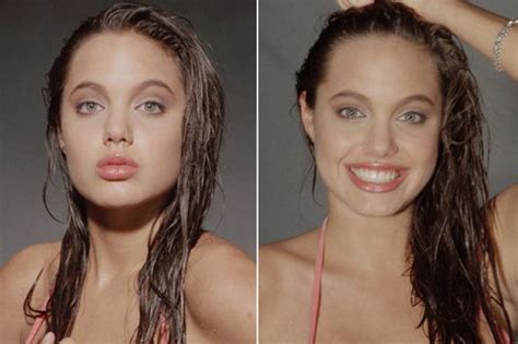 Angelina Jolie Makes Fresh Faced Debut As Teen Bikini Model In