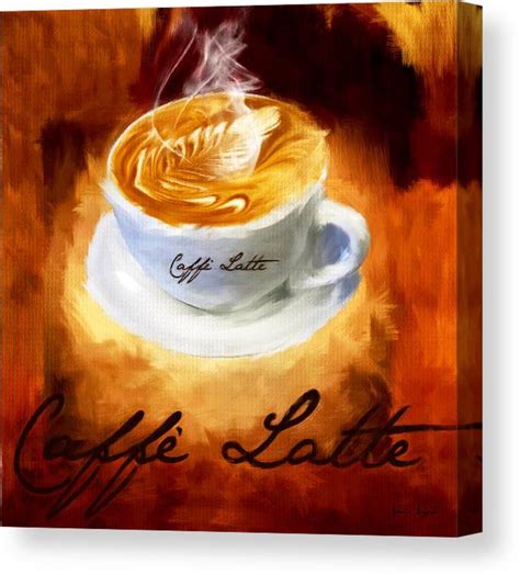 Caffe Latte Canvas Print Canvas Art By Lourry Legarde