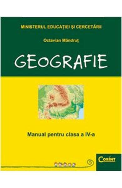 Manual Geografie Clasa 4 2008 Octavian Mandrut Carti Online Pdf Si