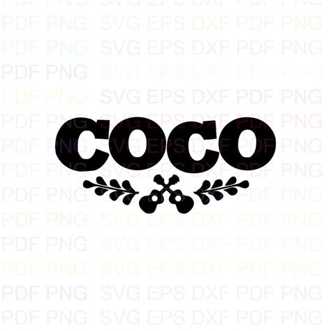 Coco Guitars Outline Svg Stitch Silhouette Coloring Page Etsy