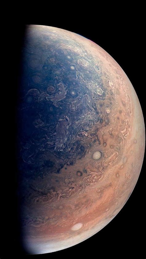 Free Download Jupiter Planet As Seen By Nasas Juno Spacecraft Iphone