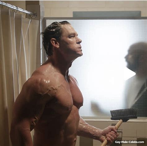 John Cena Shirtless Shower Scene In Playing With Fire Gay Male Celebs Com