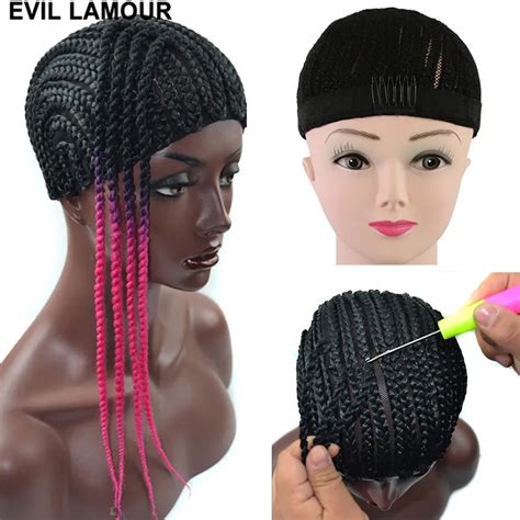 New Super Elastic Cornrow Cap For Weave Crochet Braid Wig Caps For