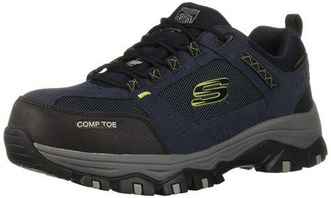 Buy Skechers Work Greetah Comp Toe Mens Sneaker Oxford Brown Black At