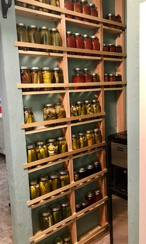 Diy Canning Storage Shelves Easy Home Project Artofit