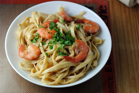 Tagliatelle with Shrimp and Champagne Butter Sauce Recipe on Food52