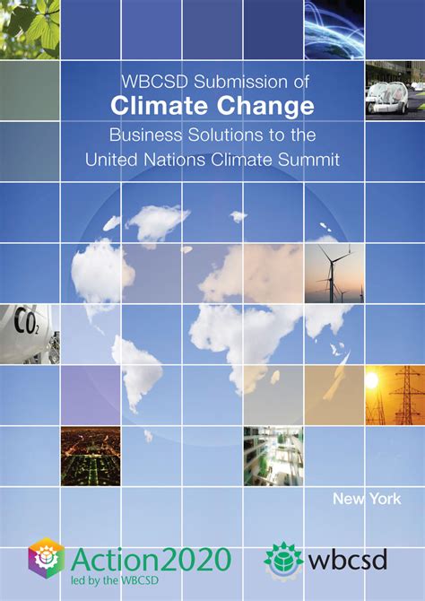 Wbcsd Submission Of Climate Change Business Solutions To The Un Climate