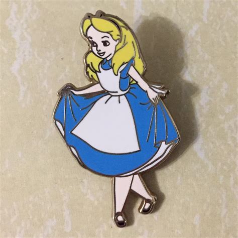 Alice In Wonderland Curtsy Disney Trading Pin 84049 Disney Trading