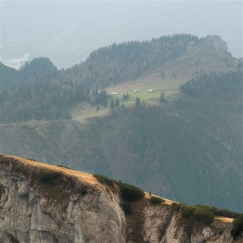 Elevation Of Salzkammergut Mountains Austria