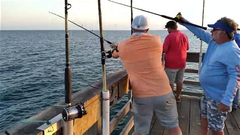 5 26 22 King Mackerel Off Seaview Fishing Pier Youtube
