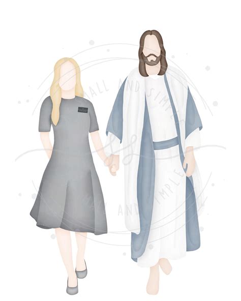 Go Forth With Faith Lds Missionary Called To Serve Jesus Etsy Jesus Christ Art Lds Art