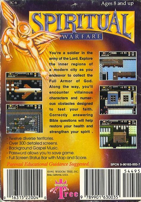 Spiritual Warfare Boxarts For Nintendo Nes The Video Games Museum