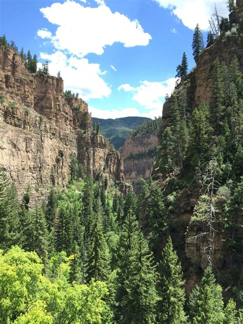 What A View Hanging Lake Co Natural Landmarks Rocky Mountains