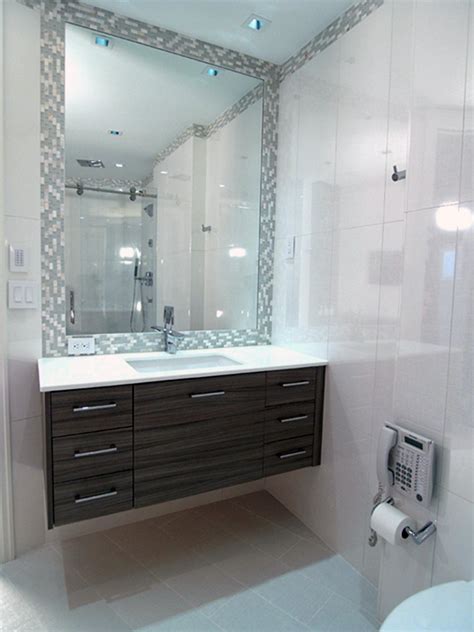 Vanity revamp a larger custom sink cabinet 6 feet long now lines the wall opposite the tub. 18 Savvy Bathroom Vanity Storage Ideas | Bathroom Ideas ...