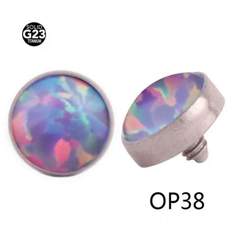 Pc G Titanium Opal Dermal Anchor Top Micro Dermal Piercing Micro Free Download Nude Photo