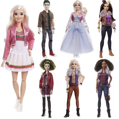 Barbie Muñecos Disney Zombies Addison Y Zed Juegos Y Juguetes