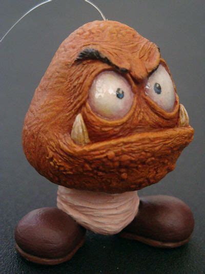 Goomba Untooned Game Character Video Game Characters Sculpture