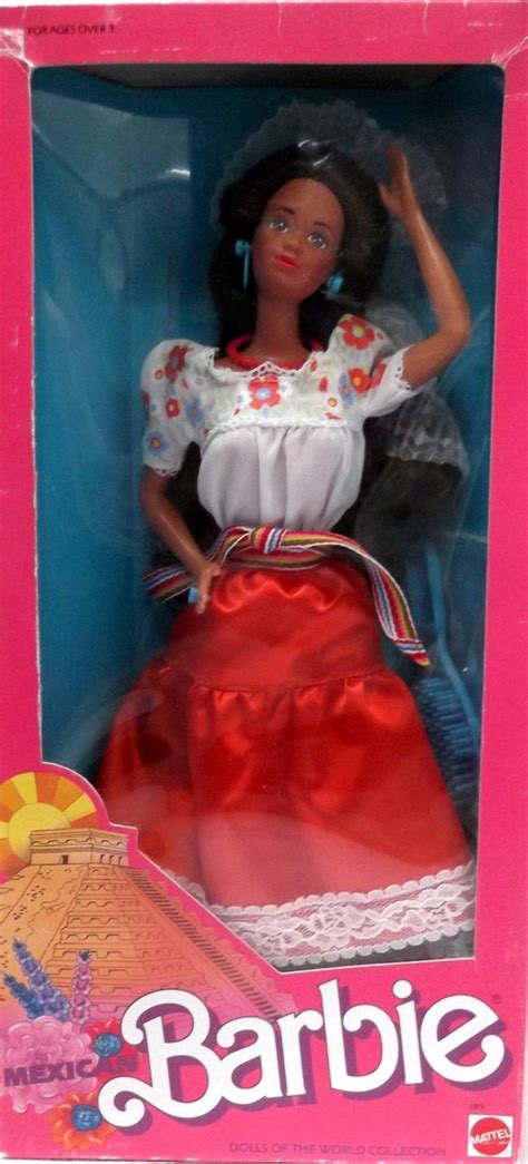 Dolls Of The World Mexican Barbie Doll 1988 Barbie Dolls Barbie Barbie Collection