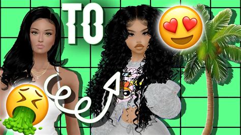 Noob To Baddie Imvu Avatar 🤍 4000 Credits Fiji Vu ♡︎ Youtube