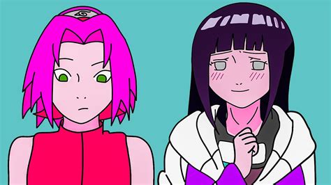 Sakura Is Jealous Of Hinata Naruto Parody Youtube