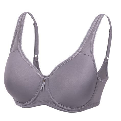 women s seamless t shirt bra full coverage underwire lightly padded basic ebay