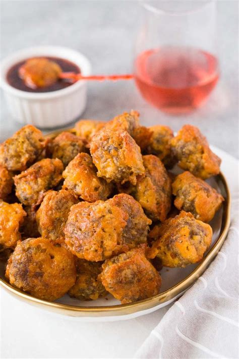 Sausage Balls Gluten Free And Low Carb Delicious Meets Healthy