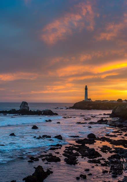 Premium Photo Pigeon Point Lighthouse Landmark Of Pacific Coast