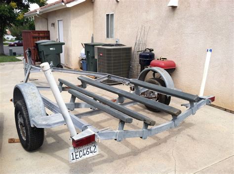 Single Axle Pacific Galvanized Trailer For 18 19 Boat Bloodydecks
