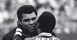 Electronic Village Wordless Wednesday Muhammad Ali And Pele The Greatest Of All Times Squared