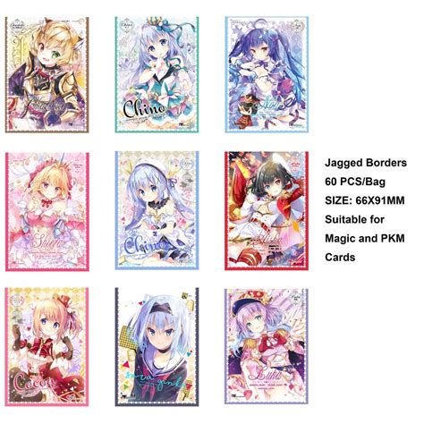 A friendly place for anime fans to express their creativity, find great art and wallpapers, and meet new people. Aliexpress.com : Buy 60PCS/BAG TCG Card Sleeves Anime Cards Sleeves Game Characters Protector ...