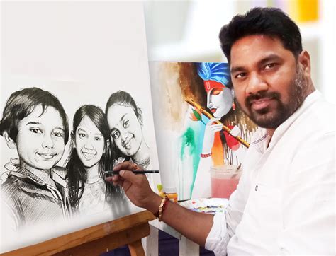 Pencil Art Face Drawing Sketch Shading Artist Near To Me Chennai