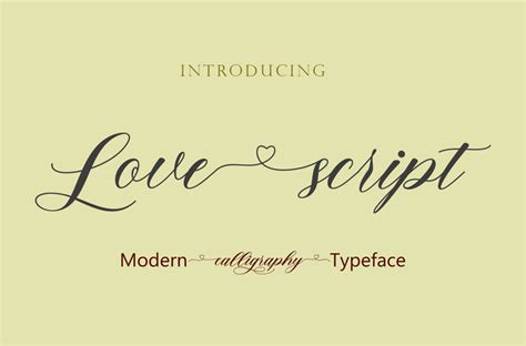 Love Script Font