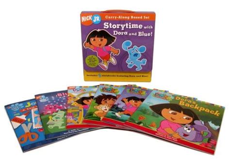 Storytime With Dora And Blue Nick Jr Carry Along Boxed Set Nick
