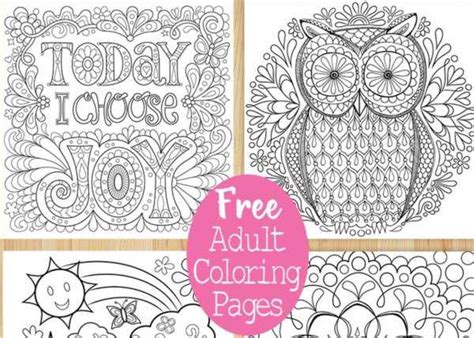 10 Websites with Free Printable Coloring Pages for Adults