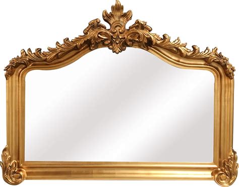 Sbc Decor Blenheim Mantle Wall Mirror Large Antique Gold