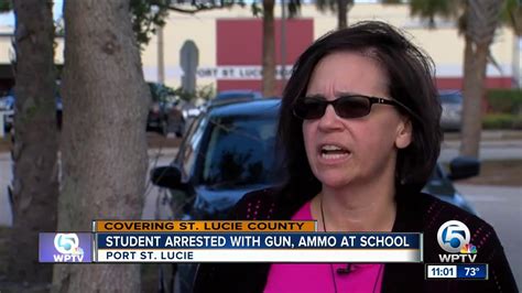 Student Arrested After Gun Ammo Found At Port St Lucie High School
