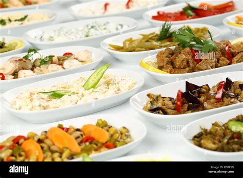 Traditional Turkish Appetizer Food Stock Photo Alamy