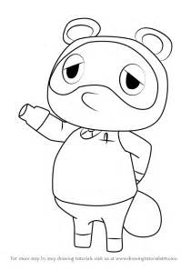 How To Draw Tom Nook From Animal Crossing Animal Crossing Step By
