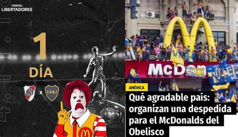 Pabloalfonso10 288.018 views1 year ago. Boca - River EN VIVO | ¿Por qué hacen memes al McDonald's ...