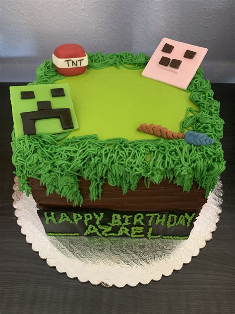 Kuchen ist ein nahrungsmittel, das die größe einer stufe hat und aus sechs stücken besteht. Minecraft | Video game cakes, Cake, Desserts