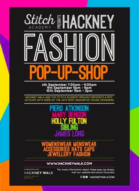 Fashion Fashion Pop Up Shop Flyer