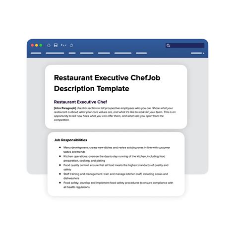 Download Executive Chef Job Description Template 7shifts