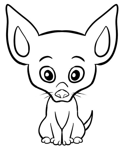 Chihuahua Coloring Pages Free Printable Coloring Pages For Kids