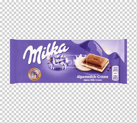 Milka Chocolate Bar Blanco Chocolate Leche Crema Comida Oblea Png Klipartz