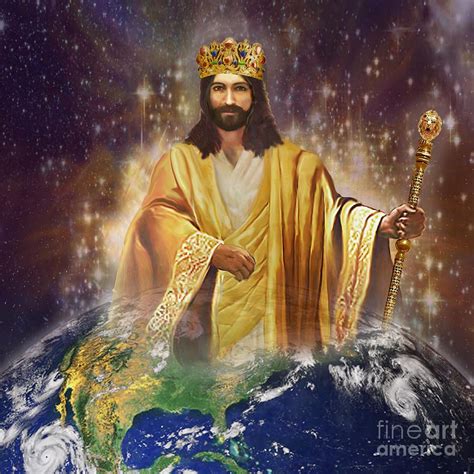 Jesus Painting King Of Kings By Todd L Thomas In 2021 Christian